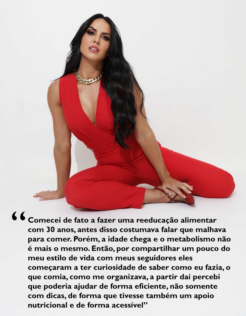 Graciele Lacerda - revista PORTFOLIO -depoimento